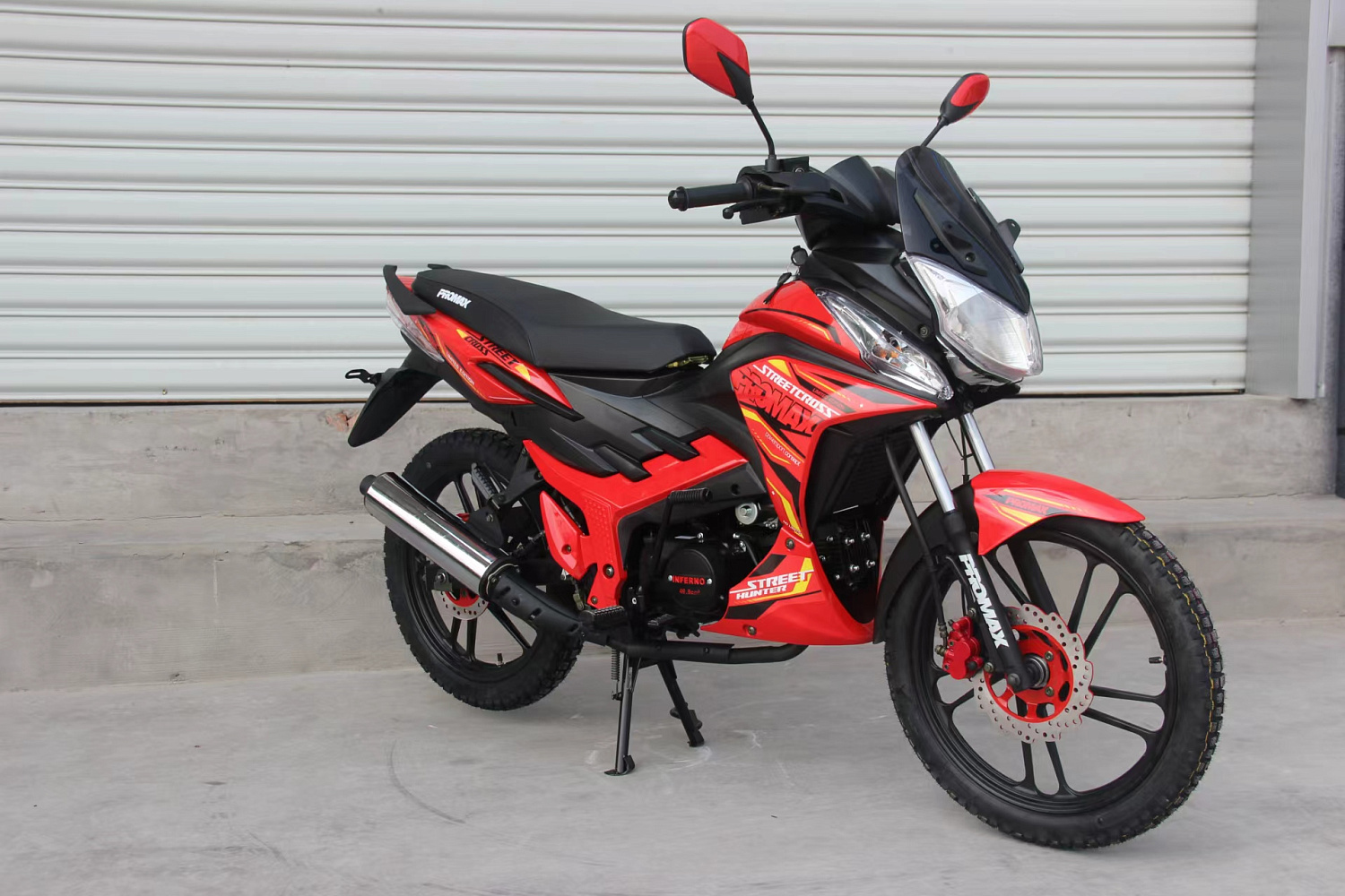 Мопед PROMAX STREET CROSS MAX 150 (49) в Красноярске Мопед PROMAX STREET CROSS MAX 150 (49) в Красноярске