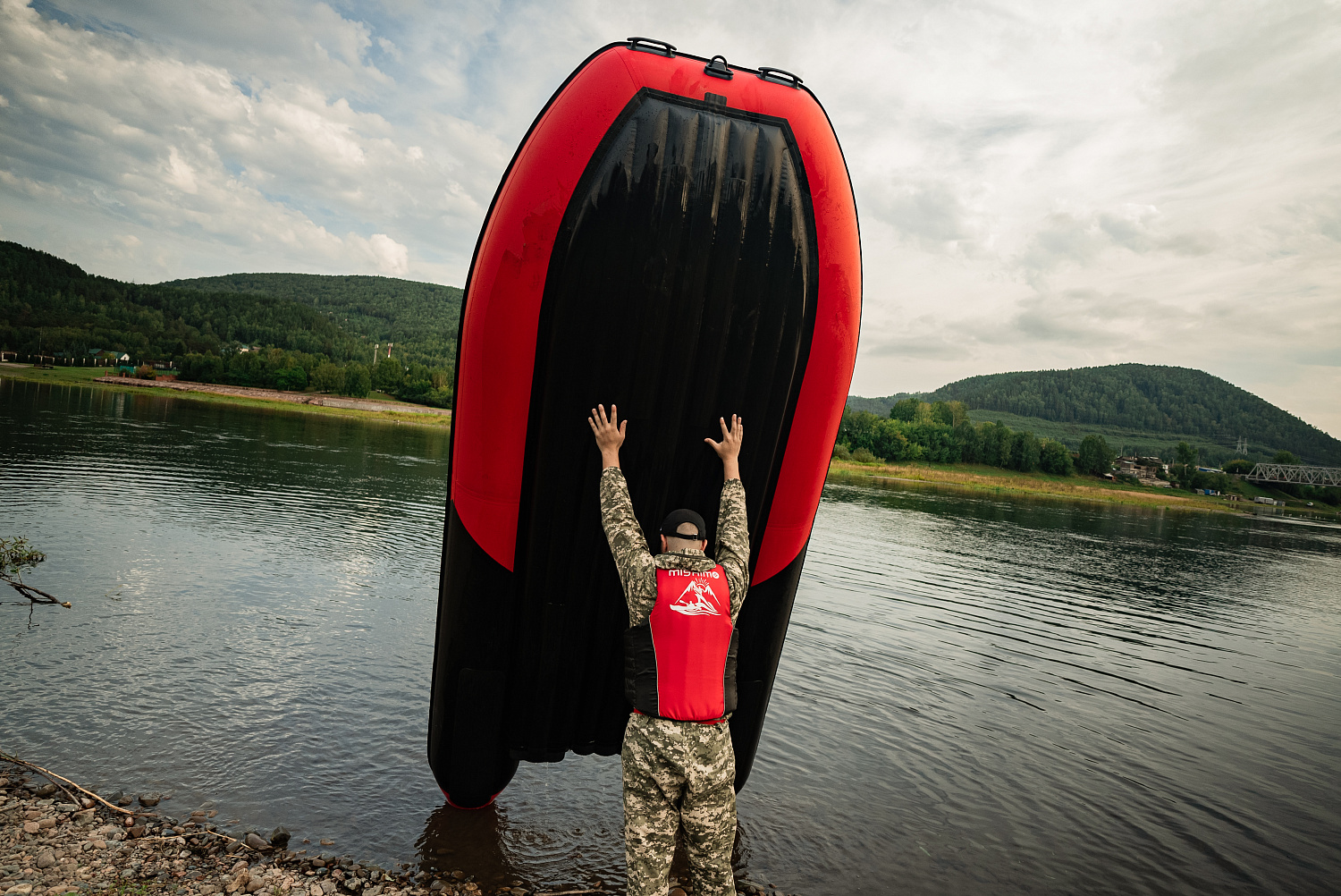 Лодка MISHIMO RIVER FJET PRO 470 под водомет в Красноярске