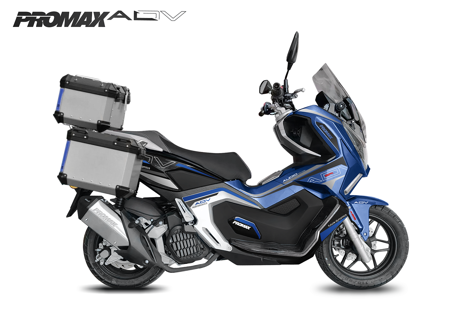 МаксиСкутер PROMAX ADV-Extra 250(49) (EFI, ABS, BOX, AUDIO) в Красноярске